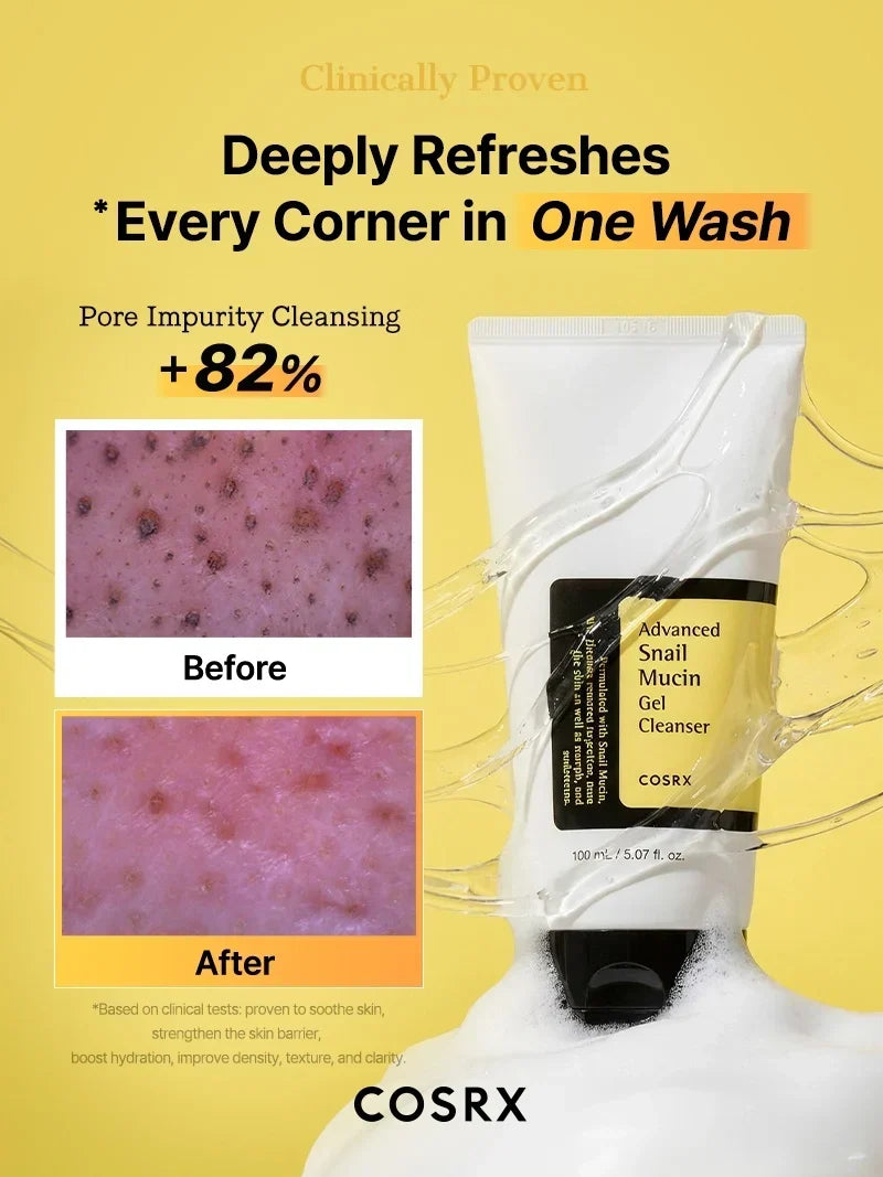 Advanced Snail Mucin Gel Cleanser