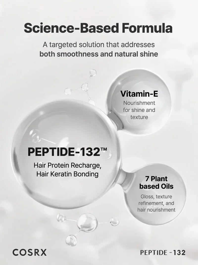 COSRX PEPTIDE-132 Ultra Perfect Hair Bonding Oil Serum