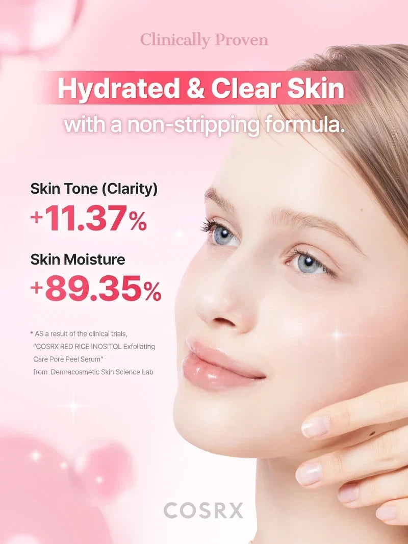 COSRX RED RICE INOSITOL Exfoliating Care Pore Wash-Off Peel Serum